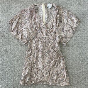 Leopard Print Wrap Dress 🐆